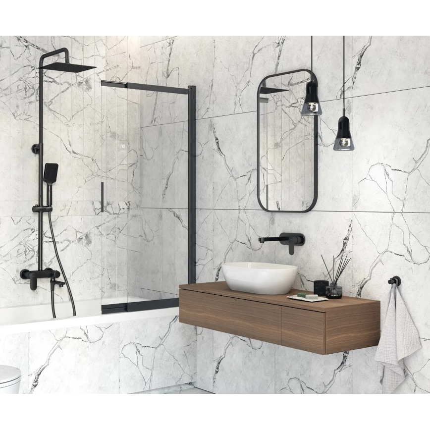 Deante BGA_N54L - Misturador de lavatório para instalação embutida ALPINIA, preto
