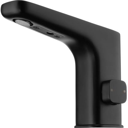 Deante BQH_N29V - Torneira para lavatório com regulação da temperatura HIACYNT 230/6V preto