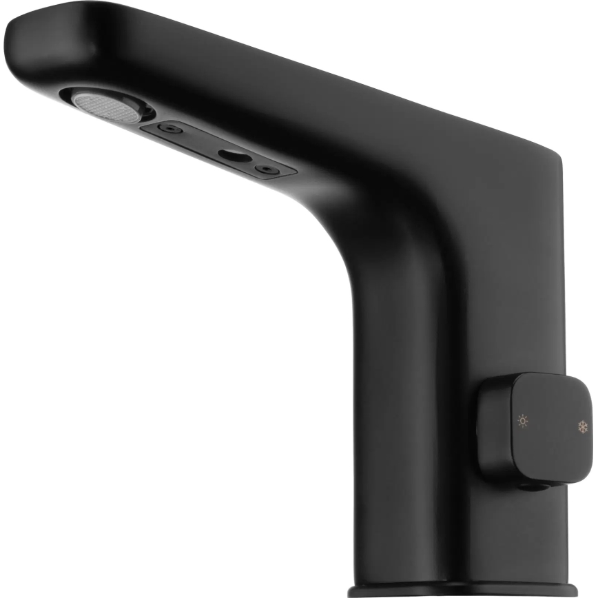 Deante BQH_N29V - Torneira para lavatório com regulação da temperatura HIACYNT 230/6V preto