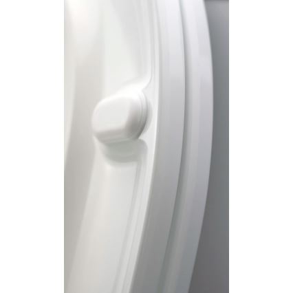 Deante CDJD6RPS - Sanita de chão com assento JASMIN cerâmica/branco