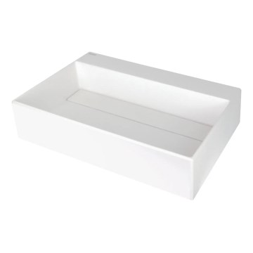 Deante CQR_AU6M - Lavatório de encostar CORREO 40x60 cm granito/alabastro