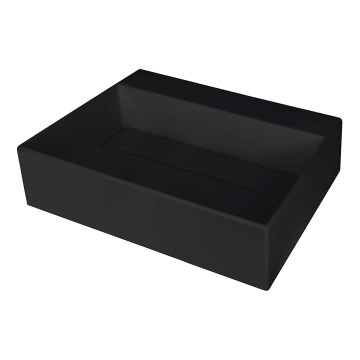 Deante CQR_NU5M - Lavatório de bancada CORREO 40x50 cm granito/preto