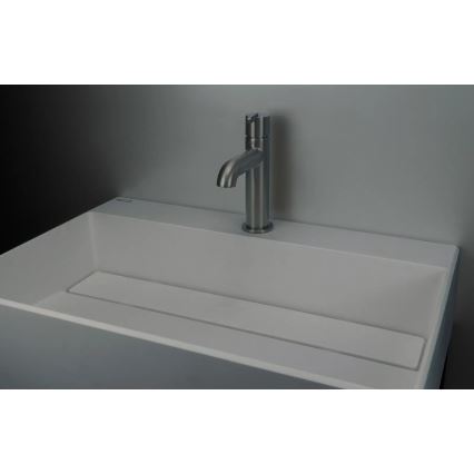 Deante CQR_SU6M - Lavatório para bancada CORREO 40x60cm granito/cinzento metálico