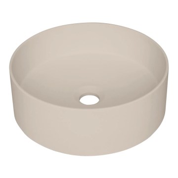Deante CQS_5U4S - Lavatório de bancada SILIA diâmetro 36 cm granito/bege