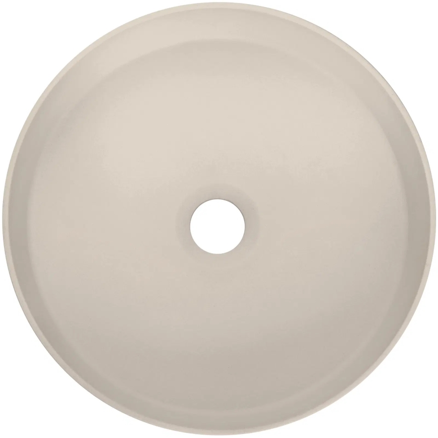 Deante CQS_5U4S - Lavatório de bancada SILIA diâmetro 36 cm granito/bege