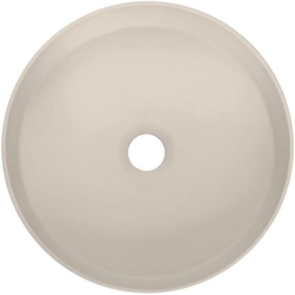 Deante CQS_5U4S - Lavatório para bancada SILIA diâmetro 36 cm granito/bege