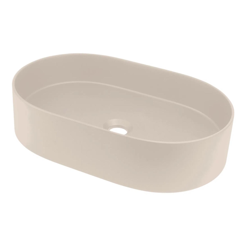 Deante CQS_5U6S - Lavatório para bancada SILIA 35x55 cm granito/bege