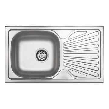 Deante ZEL_0113 - Lava-loiça de cozinha LEGATO 43,5x76 cm cetim