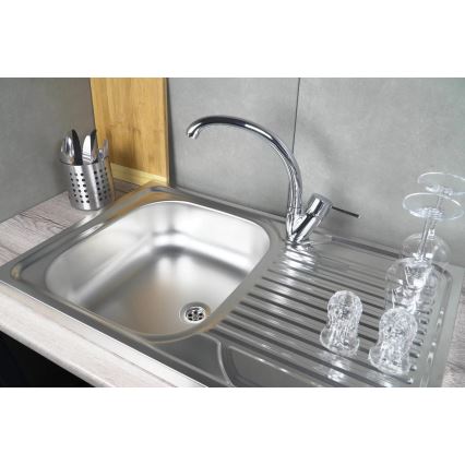 Deante ZM5_3110 - Lava-loiça de cozinha TANGO 50x80 cm decor