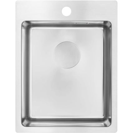 Deante ZPO_010E - Lava-loiça de cozinha OLFATO 50,5x39 cm escovado aço