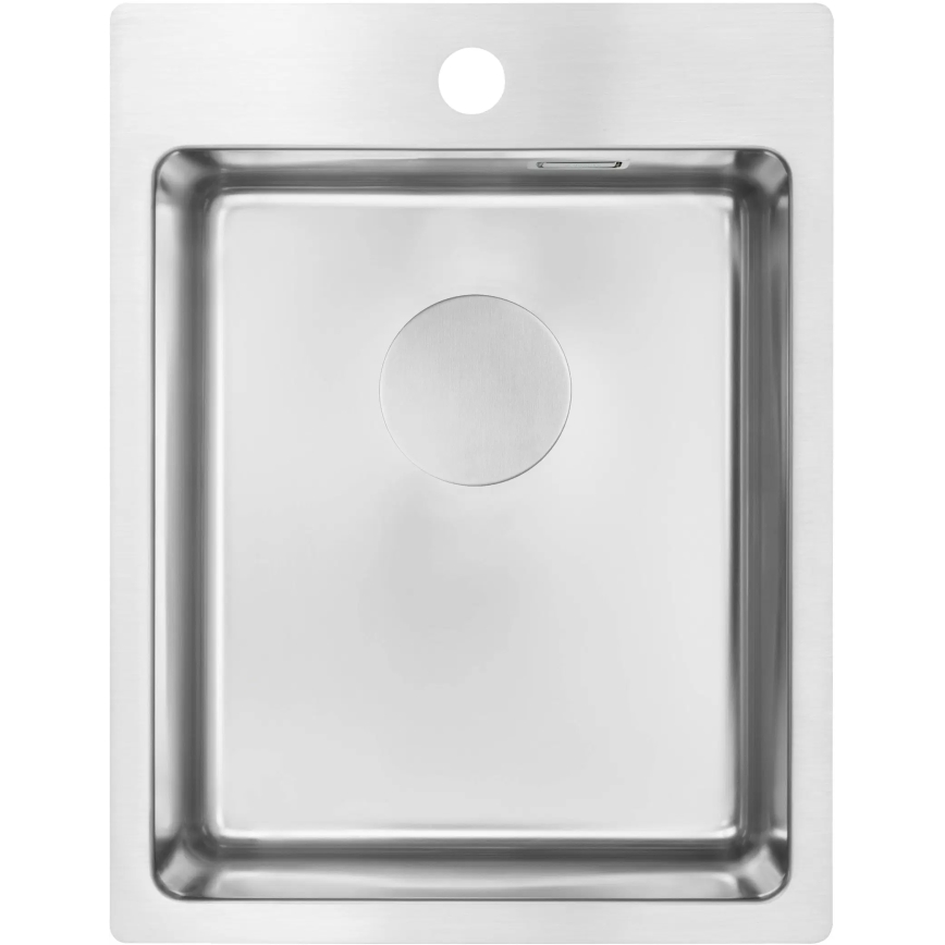 Deante ZPO_010E - Lava-loiça de cozinha OLFATO 50,5x39 cm escovado aço
