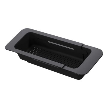 Deante ZZB_N00L - Cesto extraível para lava-loiça 57,4x13,4 cm preto