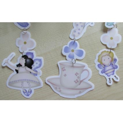 Decofun 70-114 - Abajur infantil para candeeiro infantil HEIRLOOM E27 430x230 mm