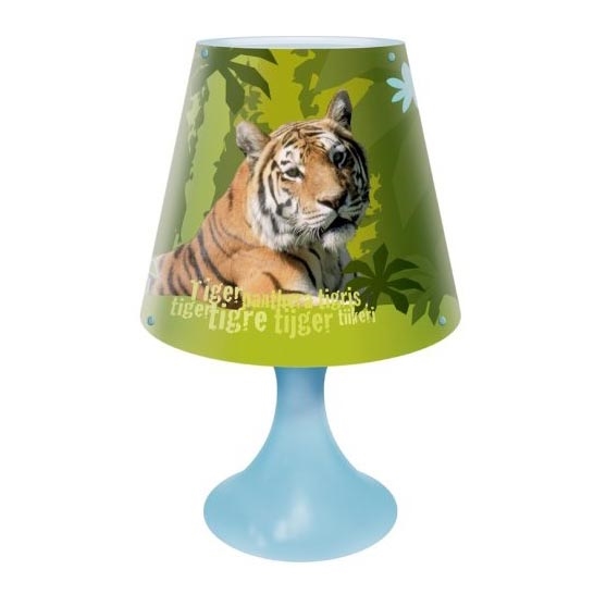 Decofun 87171 - Candeeiro de mesa de criança NATIONAL GEOGRAFIC 1xG24q/10W/230V/230V