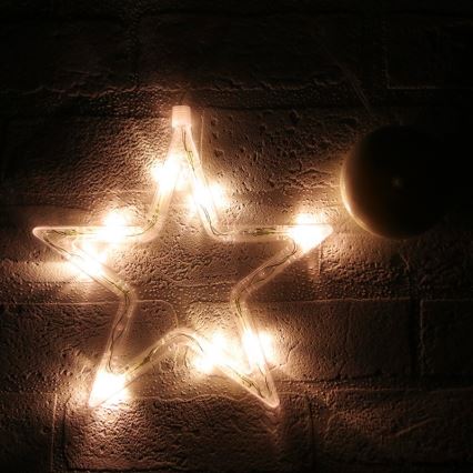 Decoração de janela 8xLED/3xAA