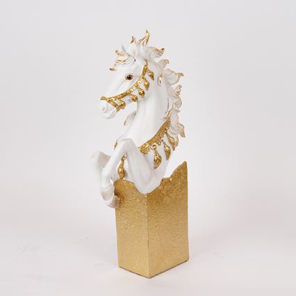 Decoração de mesa 22x40 cm cavalo