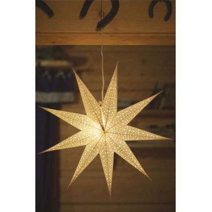 Decoração de Natal 1xE14/25W/230V d. 60 cm prateada
