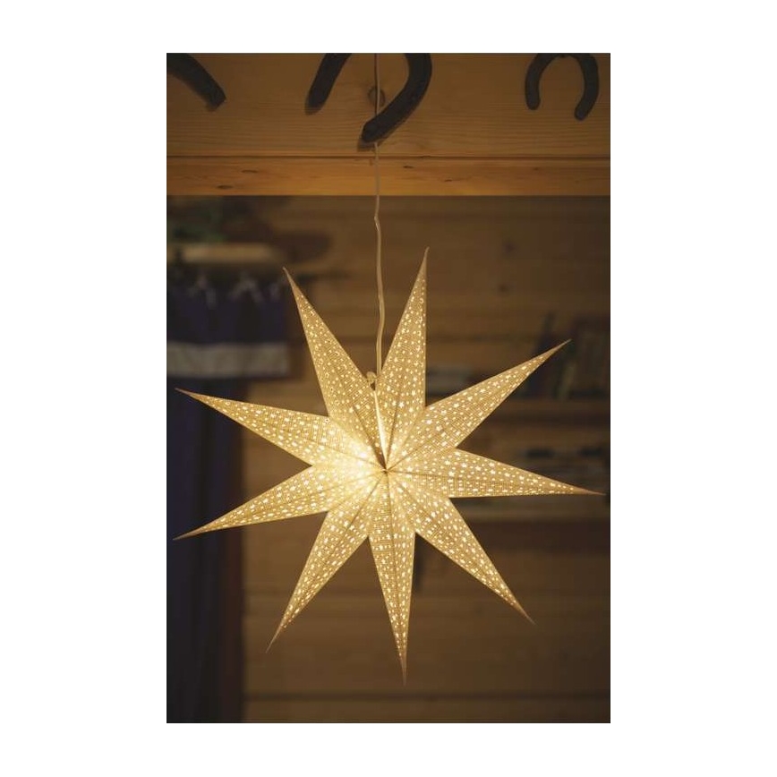 Decoração de Natal 1xE14/25W/230V d. 60 cm prateada