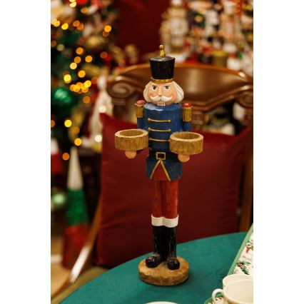 Decoração de Natal 43 cm quebra-nozes