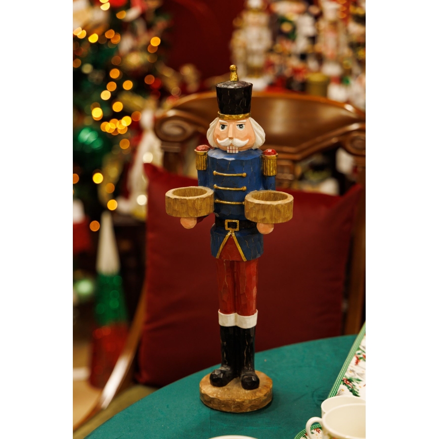 Decoração de Natal 43 cm quebra-nozes