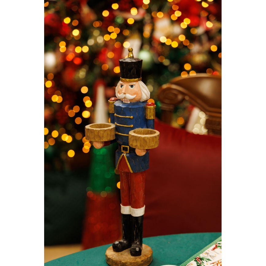 Decoração de Natal 43 cm quebra-nozes