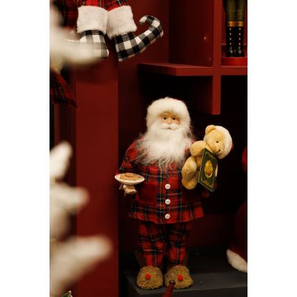 Decoração de Natal 46 cm Pai Natal