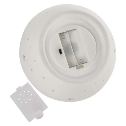 Decoração de Natal LED/0,4W/2xAA anjo cerâmico