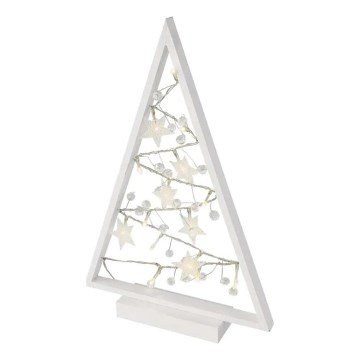Decoração de Natal LED 15xLED/2xAA árvore de Natal