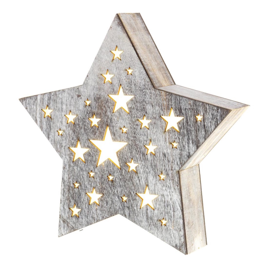 Decoração de Natal LED 1xLED/2xAAA branco quente