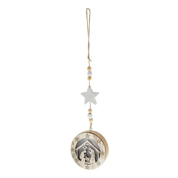 Decoração de Natal LED 1xLED/2xCR2032 branco quente