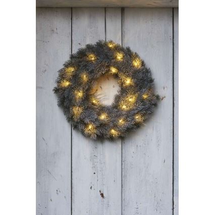 Decoração de Natal LED 20xLED/2xAA d. 40 cm