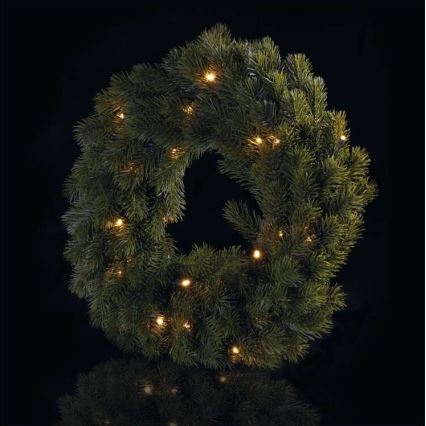 Decoração de Natal LED 20xLED/2xAA d. 40 cm