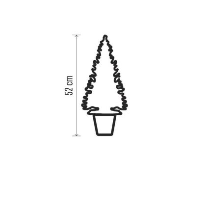 Decoração de Natal LED 20xLED/3xAA