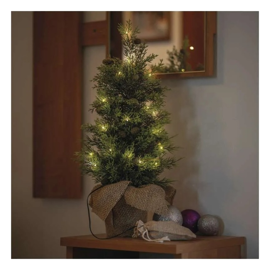 Decoração de Natal LED 30xLED/3xAA IP44