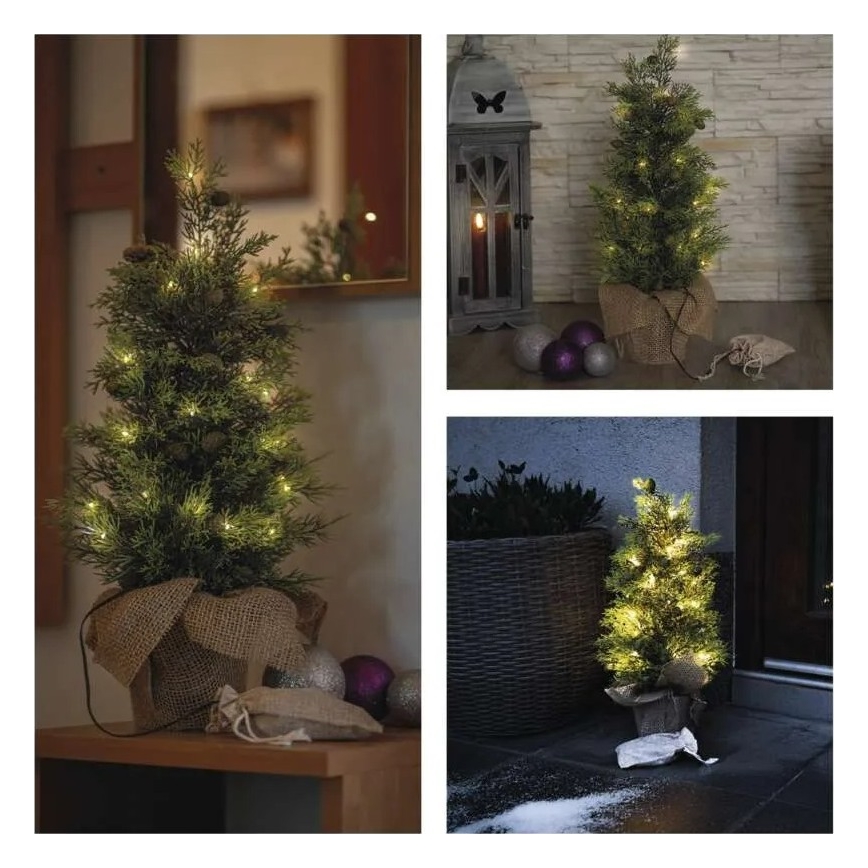 Decoração de Natal LED 30xLED/3xAA IP44