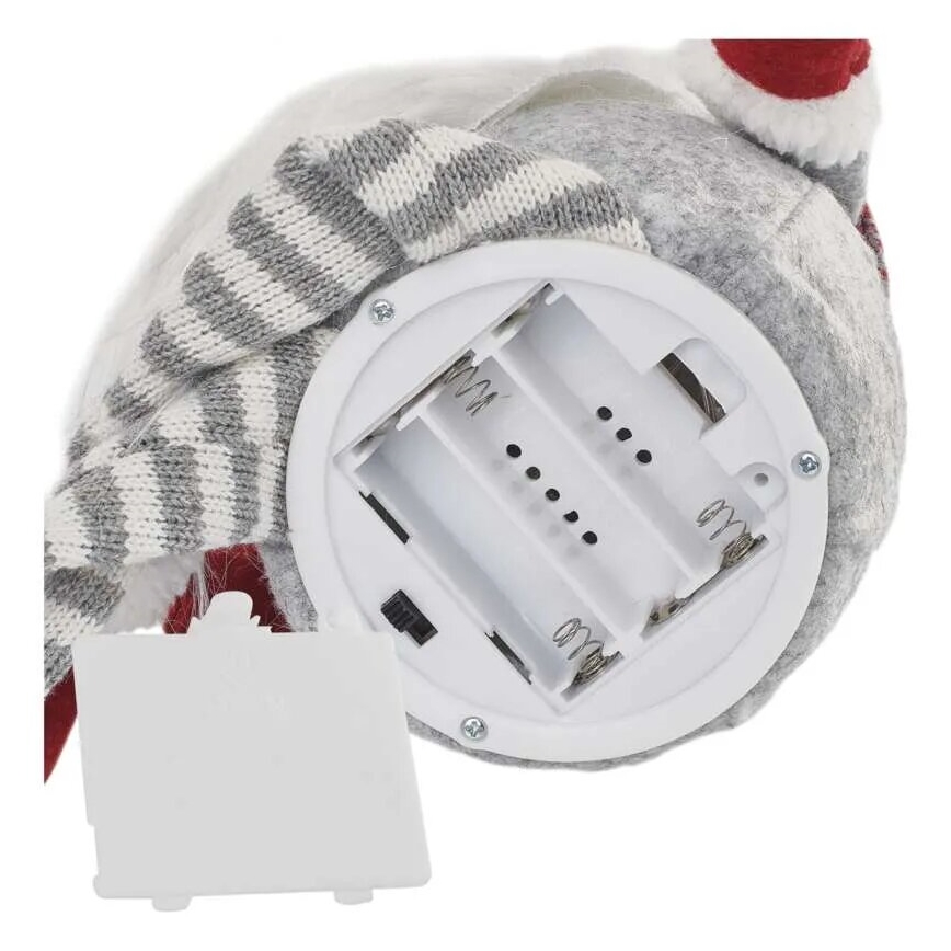Decoração de Natal LED 4xLED/3xAA duende