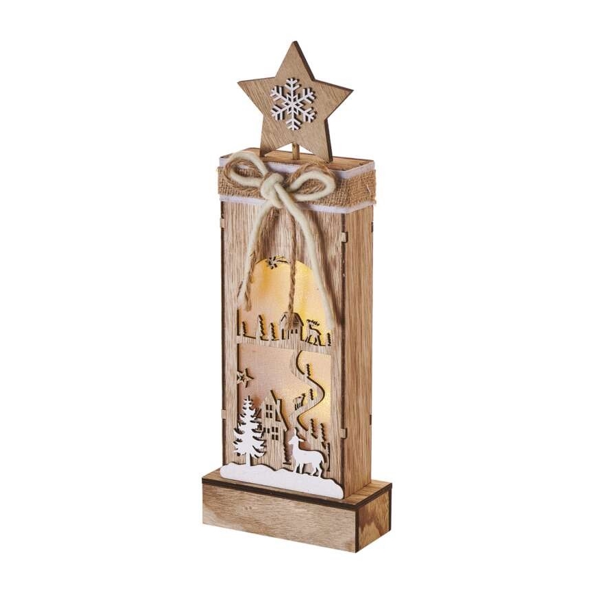 Decoração de Natal LED 5xLED/2xAA estrela