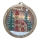 Decoração de Natal LED 5xLED/2xAAA branco quente
