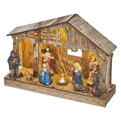 Decoração de Natal LED 5xLED/3xAA