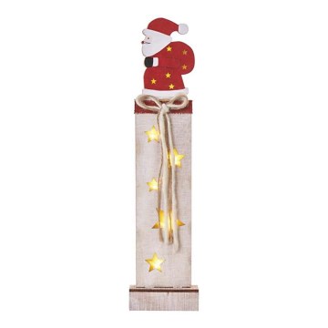 Decoração de Natal LED 7xLED/2xAA pai natal
