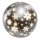 Decoração de Natal LED LED/0,3W/3xAA, bola com diâmetro de 12 cm