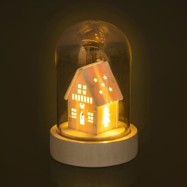 Decoração de Natal LED LED/1xCR2032 branco quente