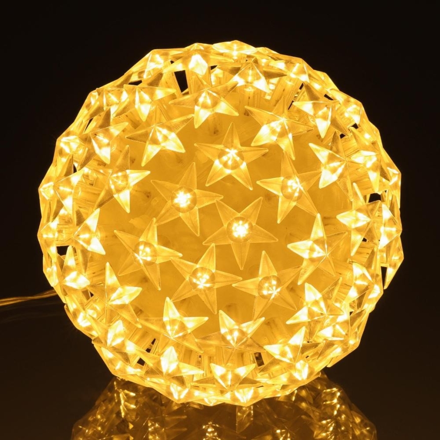 Decoração de Natal LED LED/230V/branco quente esfera