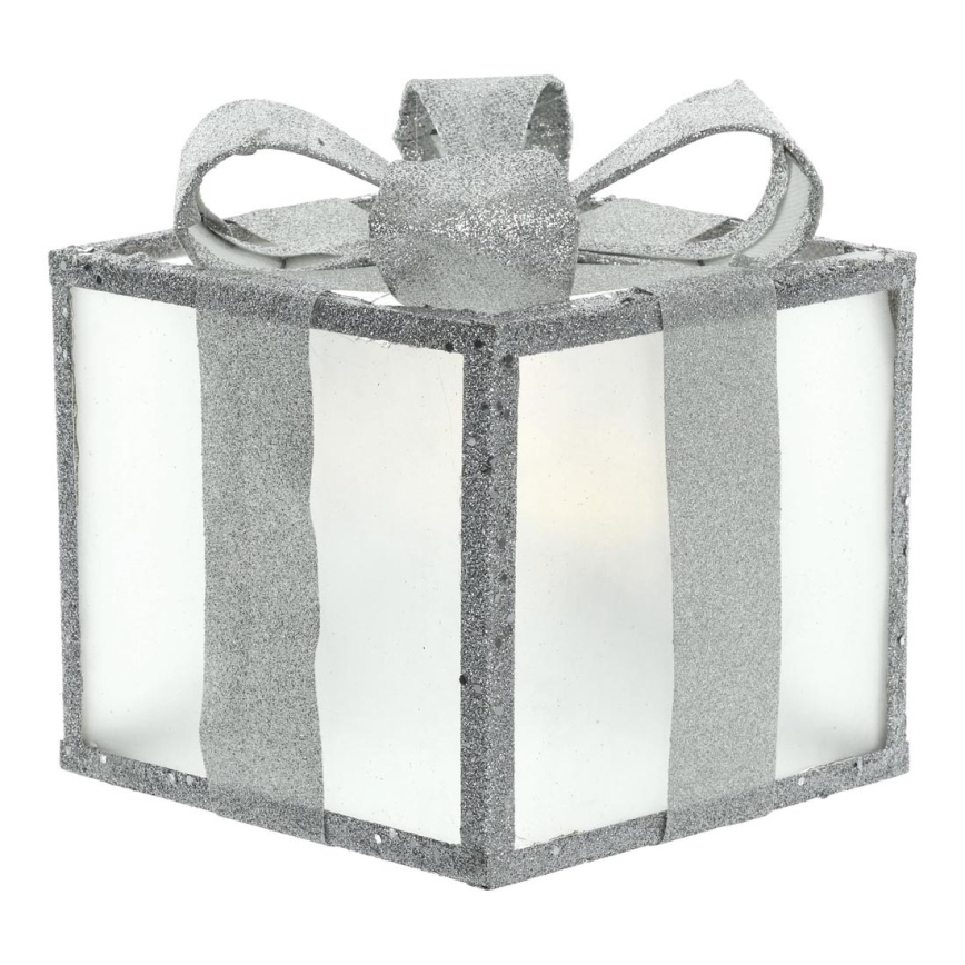 Decoração de Natal LED LED/2xAA 20 cm presente