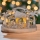 Decoração de Natal LED LED/2xAA/branco quente presépio