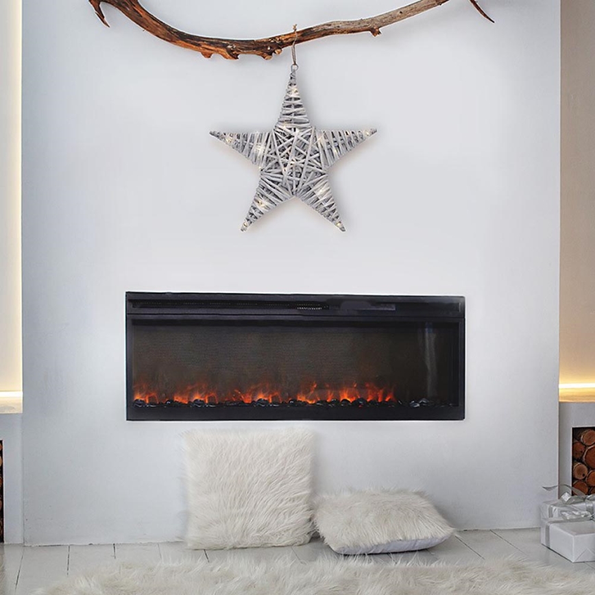 Decoração de Natal LED LED/2xAA vime