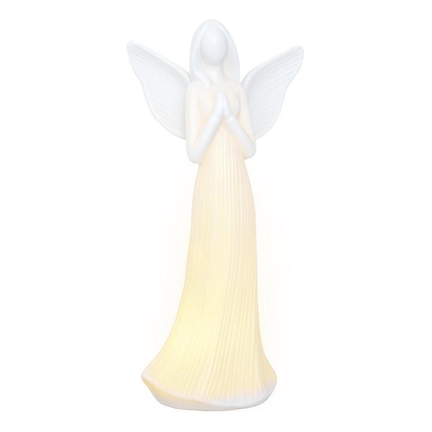 Decoração de Natal LED LED/2xLR44/branco quente anjo
