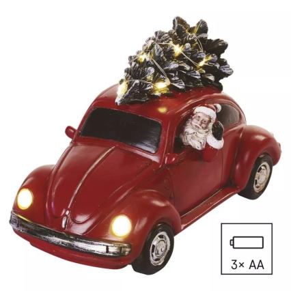 Decoração de Natal LED LED/3xAA car