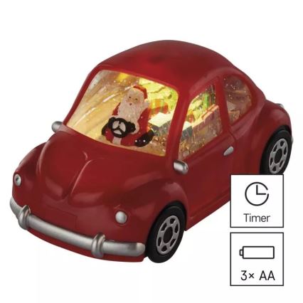 Decoração de Natal LED LED/3xAA car