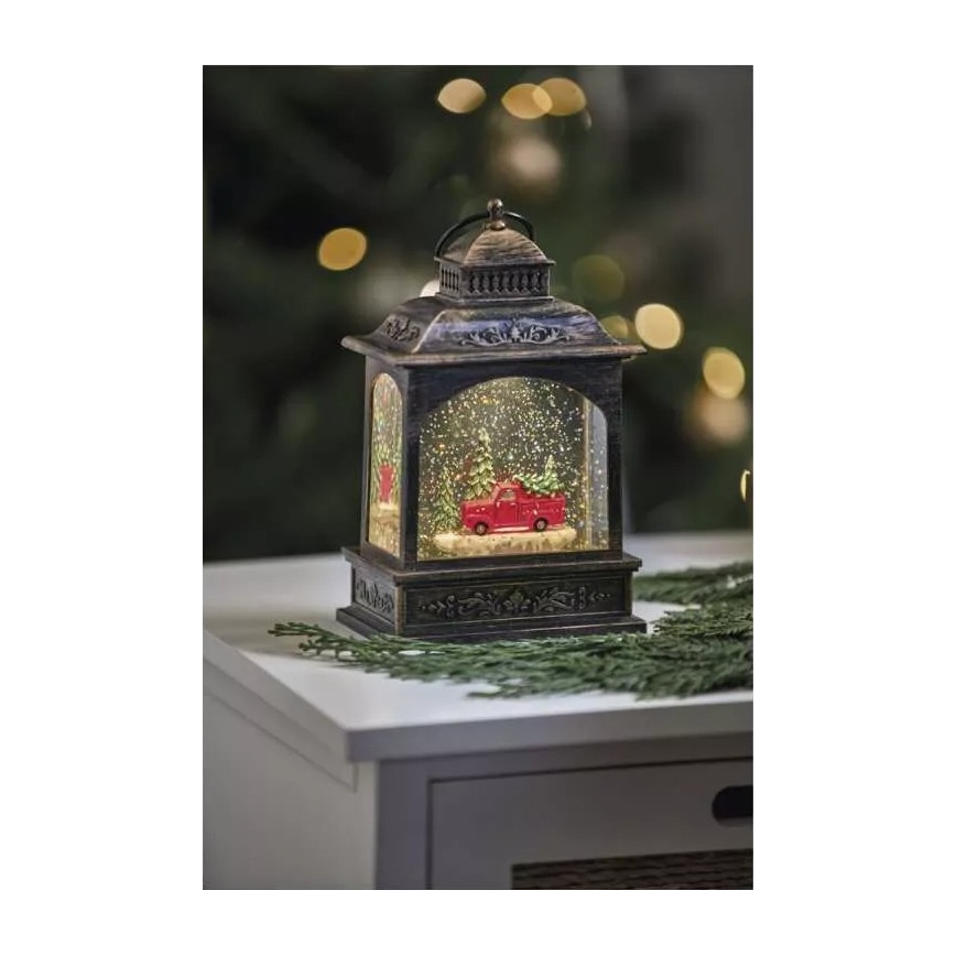 Decoração de Natal LED LED/3xAA lanterna
